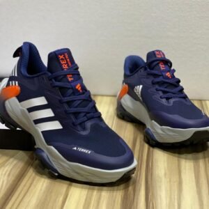 Baskets Adidas Terrex GORE-TEX Trail – Bleu Marine & Orange