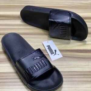 Claquetes Puma Classiques Noires – Confort et Style au Quotidien