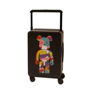 Valise Cabine Design KAWS Ours Street Art - Bagage de Voyage Unique et Stylé