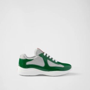 Basket Urbaine Brillance Émeraude et Maille Grise